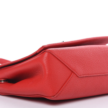 Louis Vuitton Calfskin Lockme II Chain Bag BB Rubis 8 of 9