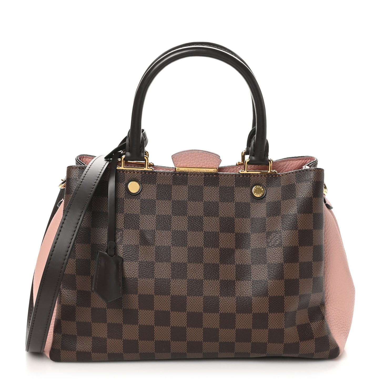 Damier Ebene Cuir Taurillon Brittany Magnolia