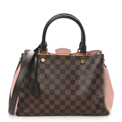 Louis Vuitton Damier Ebene Cuir Taurillon Brittany Magnolia 1 of 10