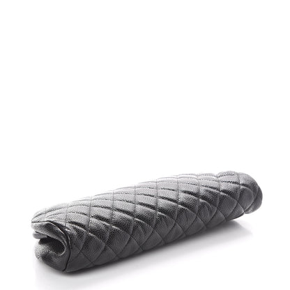 Chanel Caviar Quilted Timeless Clutch Black 3 of 6