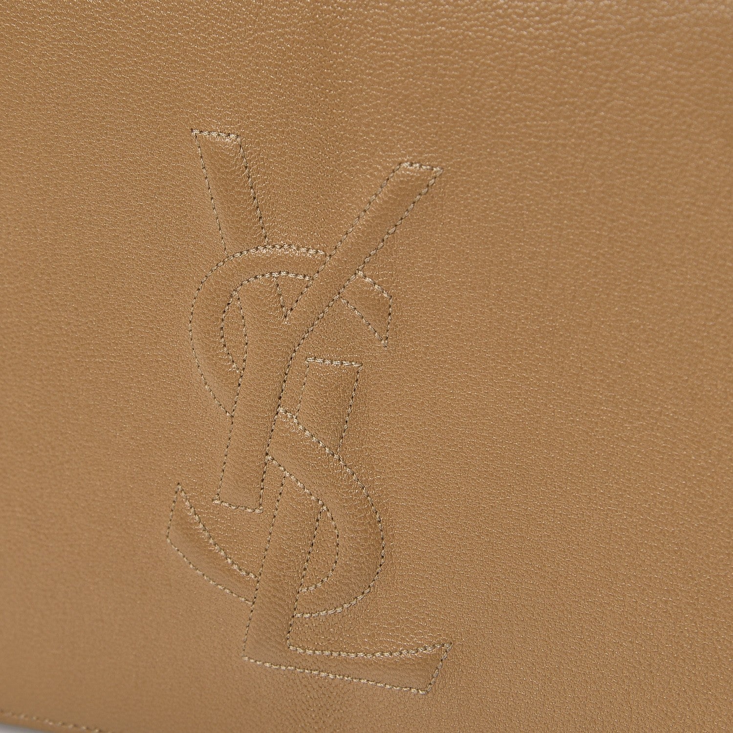 Saint Laurent Chevre Belle de Jour Clutch Beige 7 of 8
