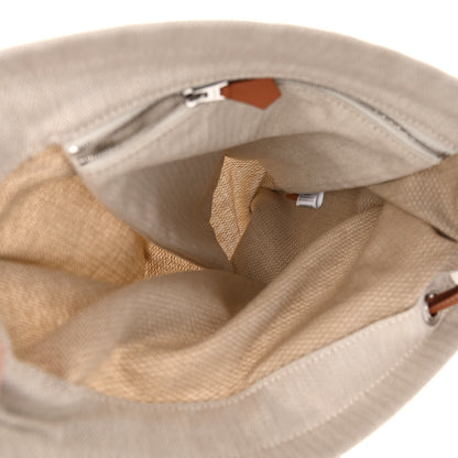 Hermes Toile Swift Maline Bag Gold Craie 5 of 8