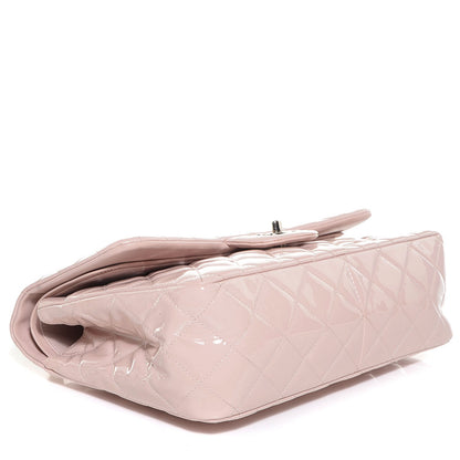Chanel Patent Jumbo Double Flap Light Pink 4 of 9