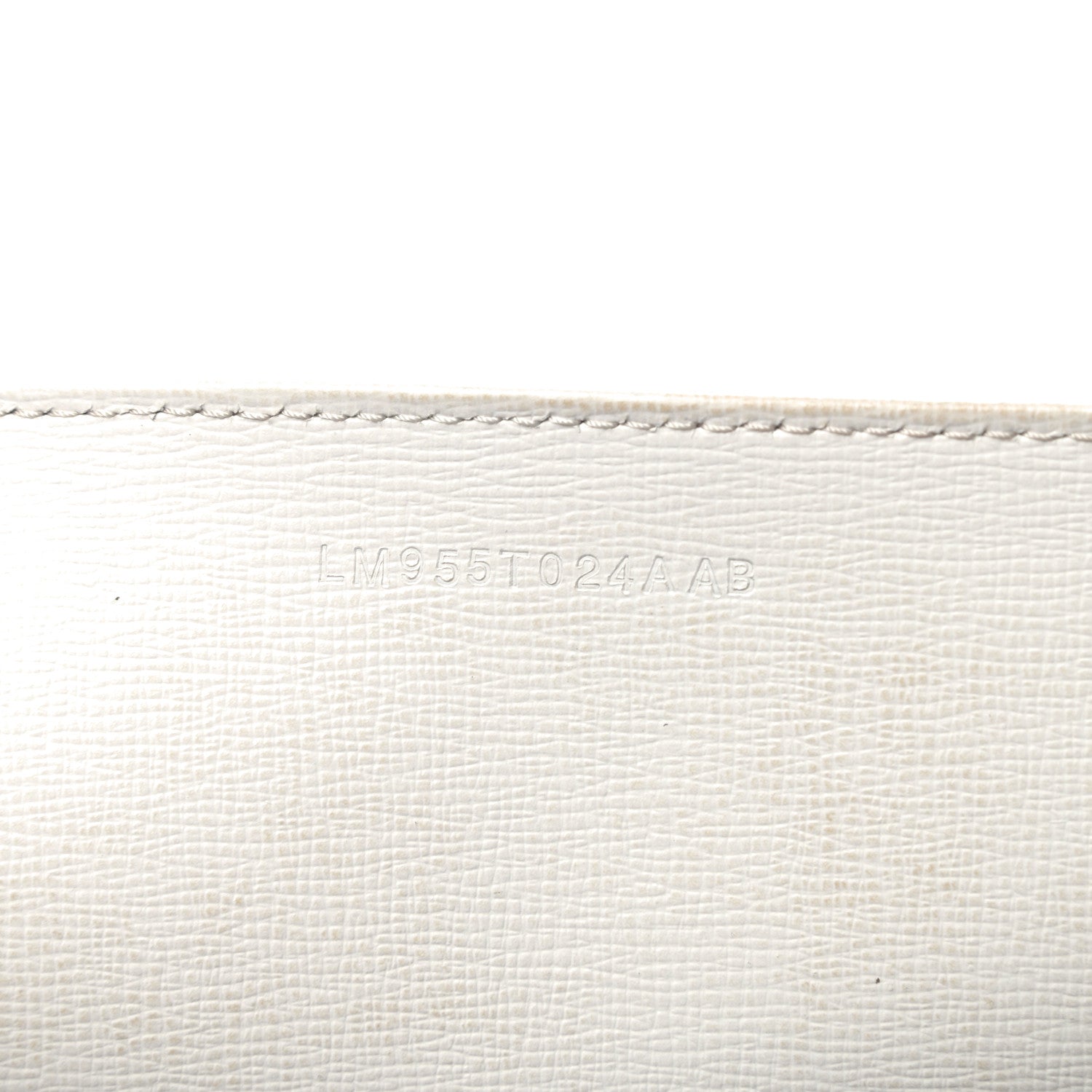 Tom Ford Grained Calfskin Small T Tote White 8 of 13