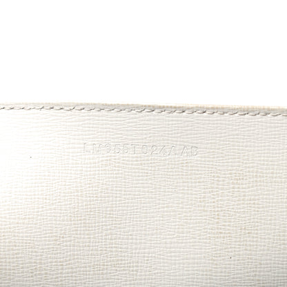 Tom Ford Grained Calfskin Small T Tote White 8 of 13