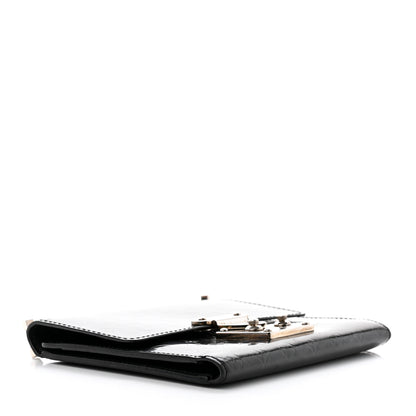 Louis Vuitton Vernis Glace Anouchka PM Wallet Black 4 of 6