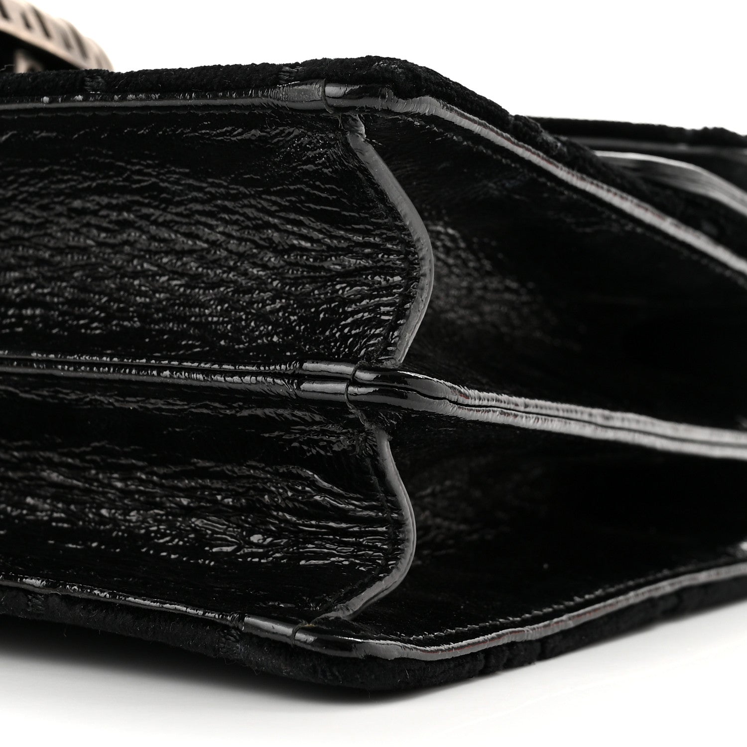 Gucci Velvet GG Monogram Small Dionysus Shoulder Bag Black 10 of 10