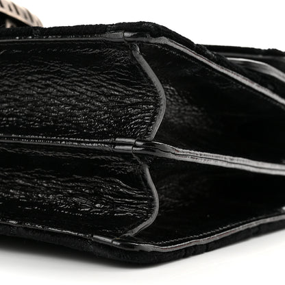 Gucci Velvet GG Monogram Small Dionysus Shoulder Bag Black 10 of 10
