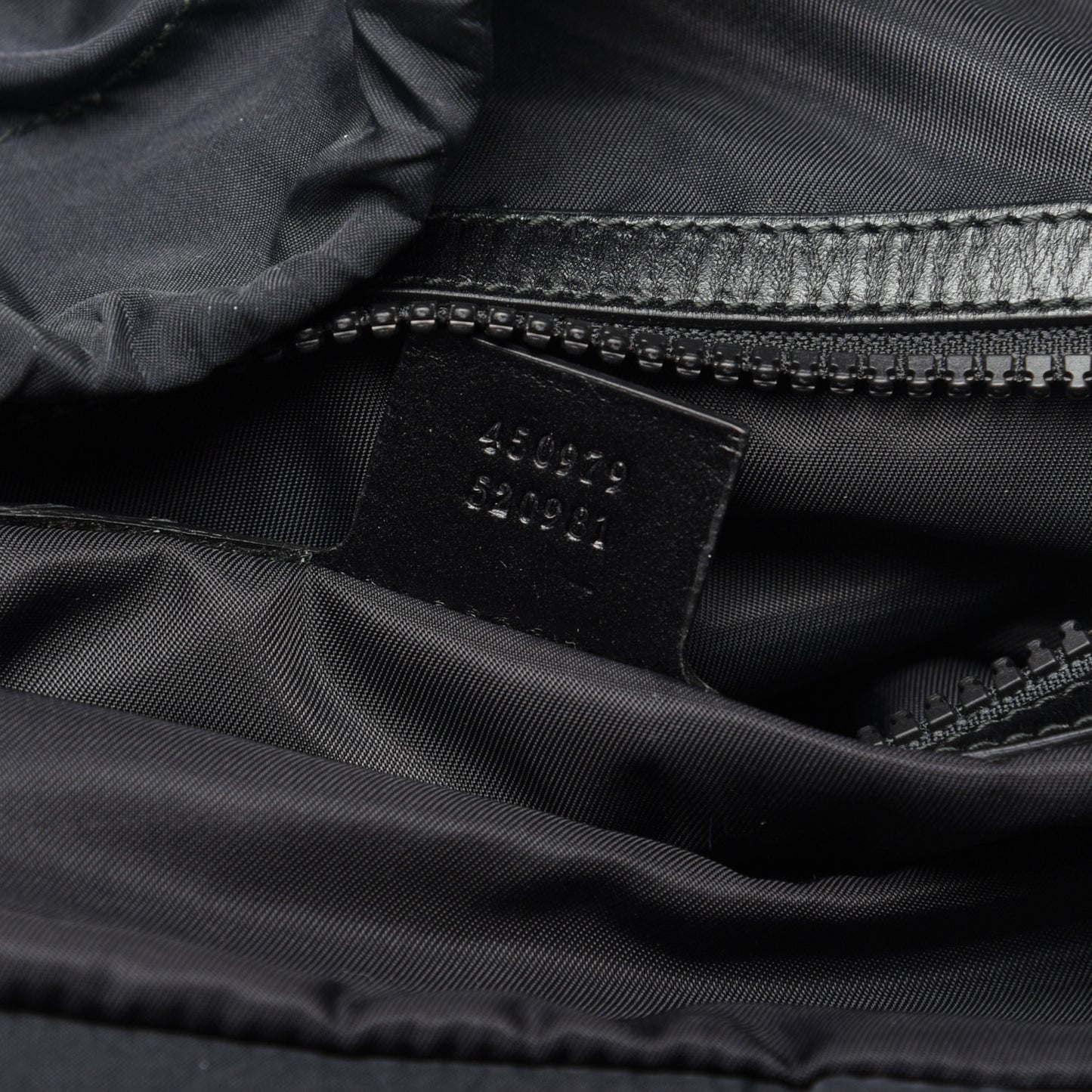 Techno Canvas Web Drawstring Backpack Black