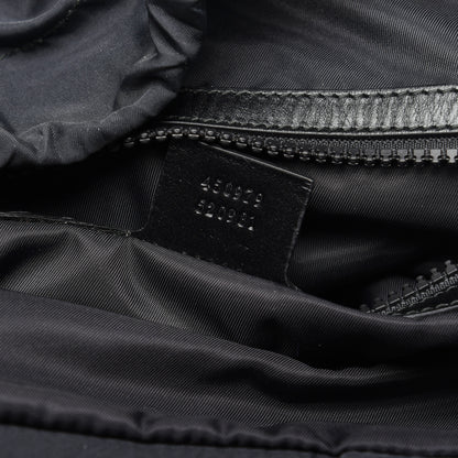 Gucci Techno Canvas Web Drawstring Backpack Black 8 of 12