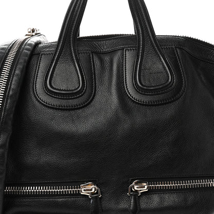 Givenchy Calfskin Large Zip Nightingale  Black 7 of 9