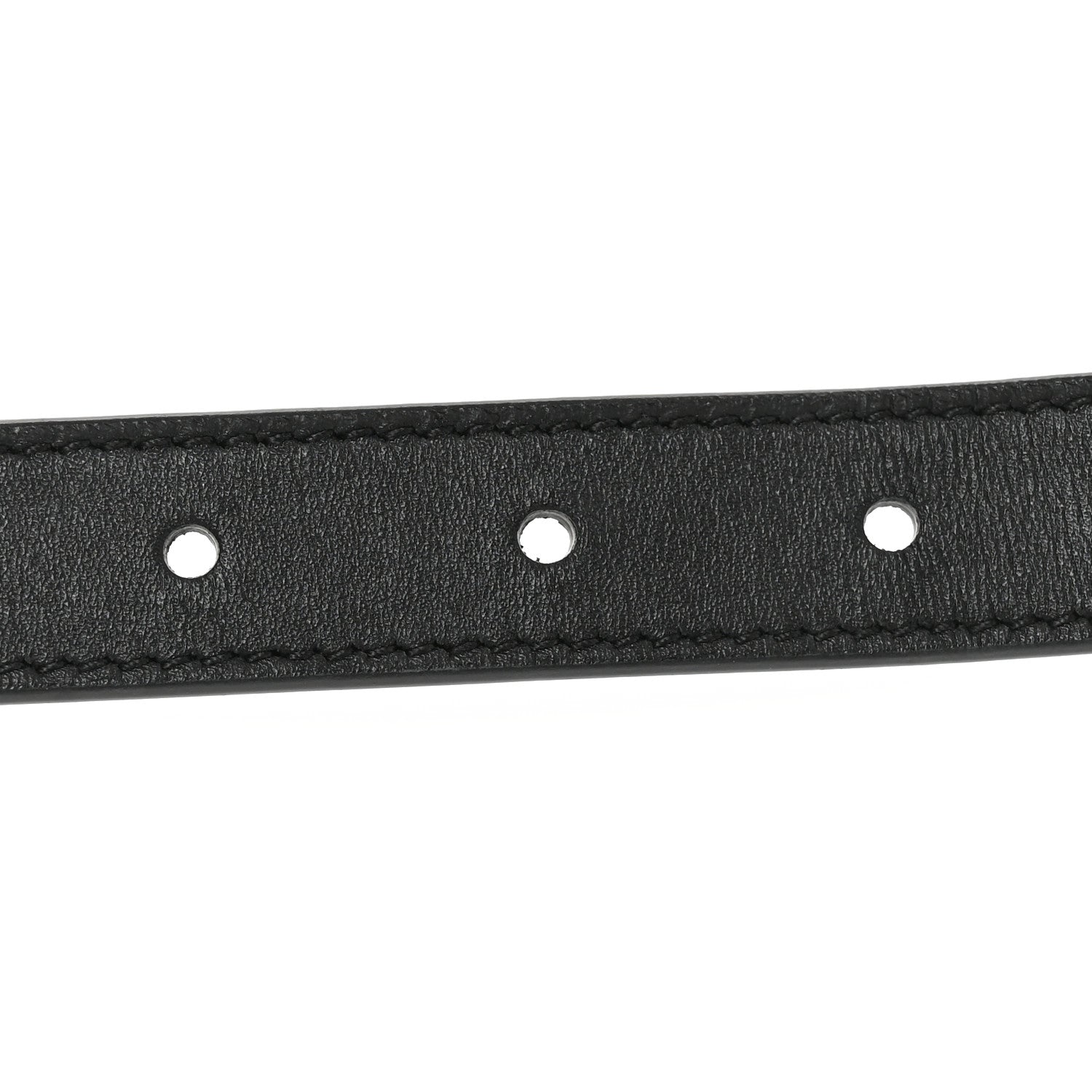 Gucci Calfskin Double G 20mm Belt 85 34 Black 3 of 5