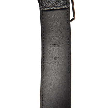 Louis Vuitton Damier Graphite 30mm Neogram LV Belt 100 40 7 of 9