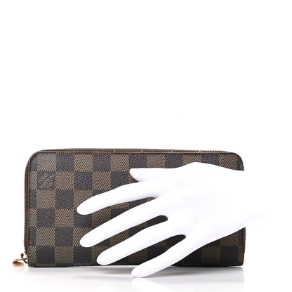 Louis Vuitton Damier Ebene Zippy Wallet 2 of 9