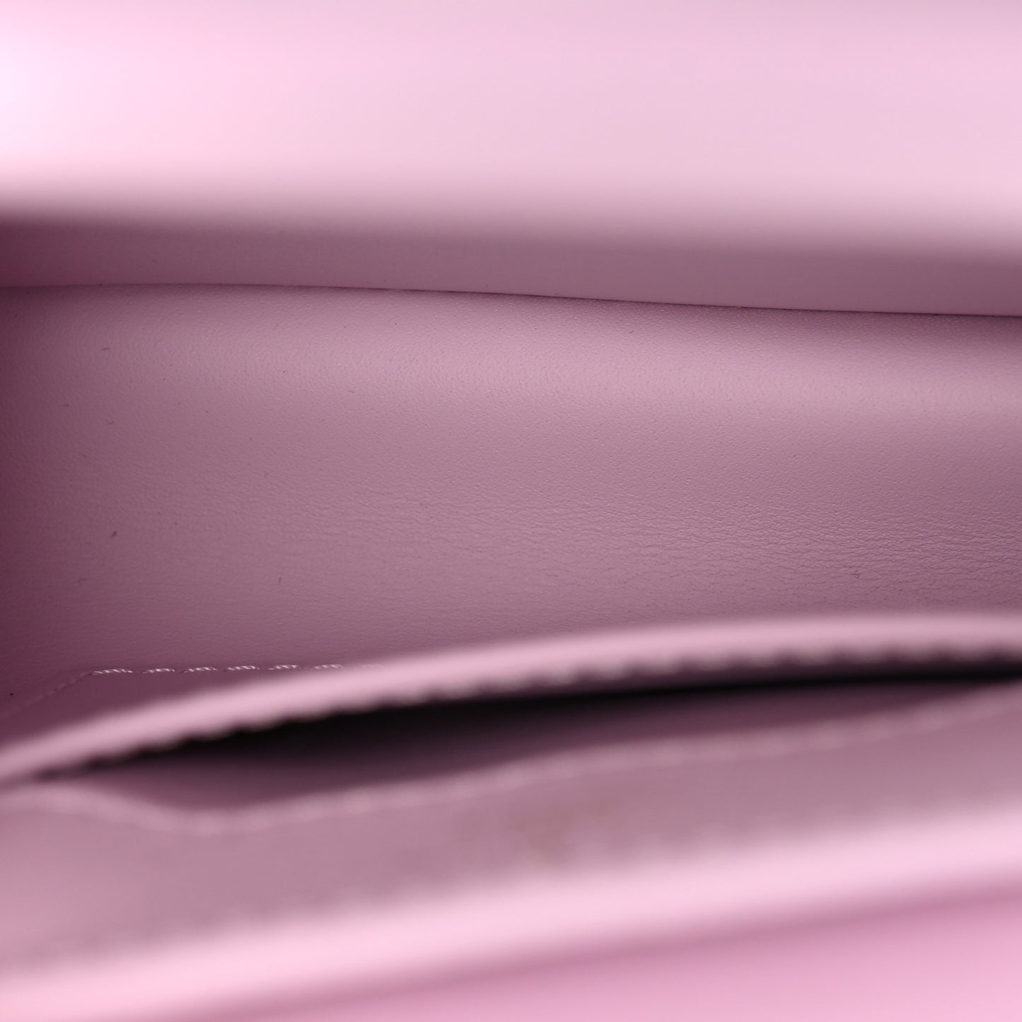 Smooth Calfskin Swarovski Crystal Mini Capucines Wisteria Purple