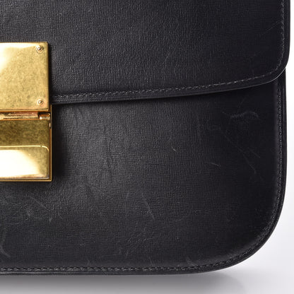 Celine Box Calfskin Medium Classic Box Flap Bag Black 11 of 18