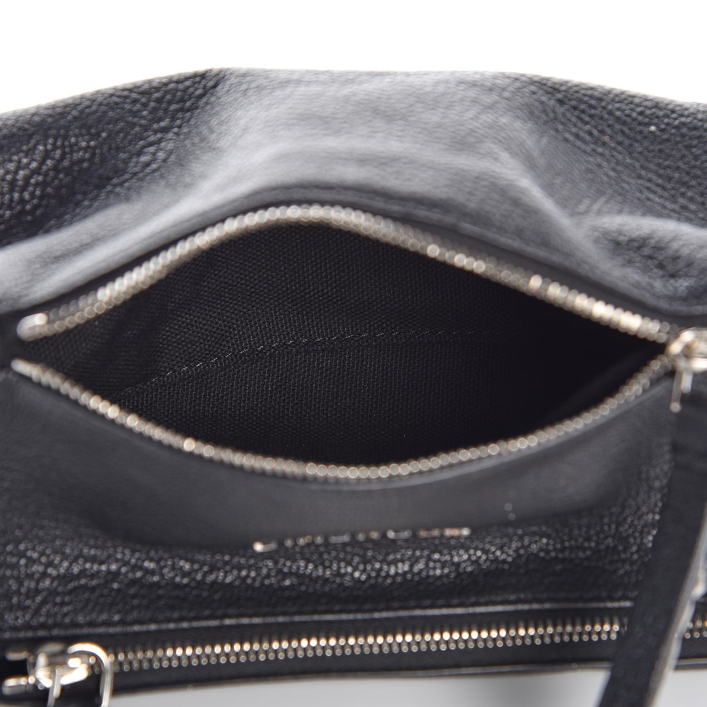 Sugar Goatskin Pandora Wristlet Black
