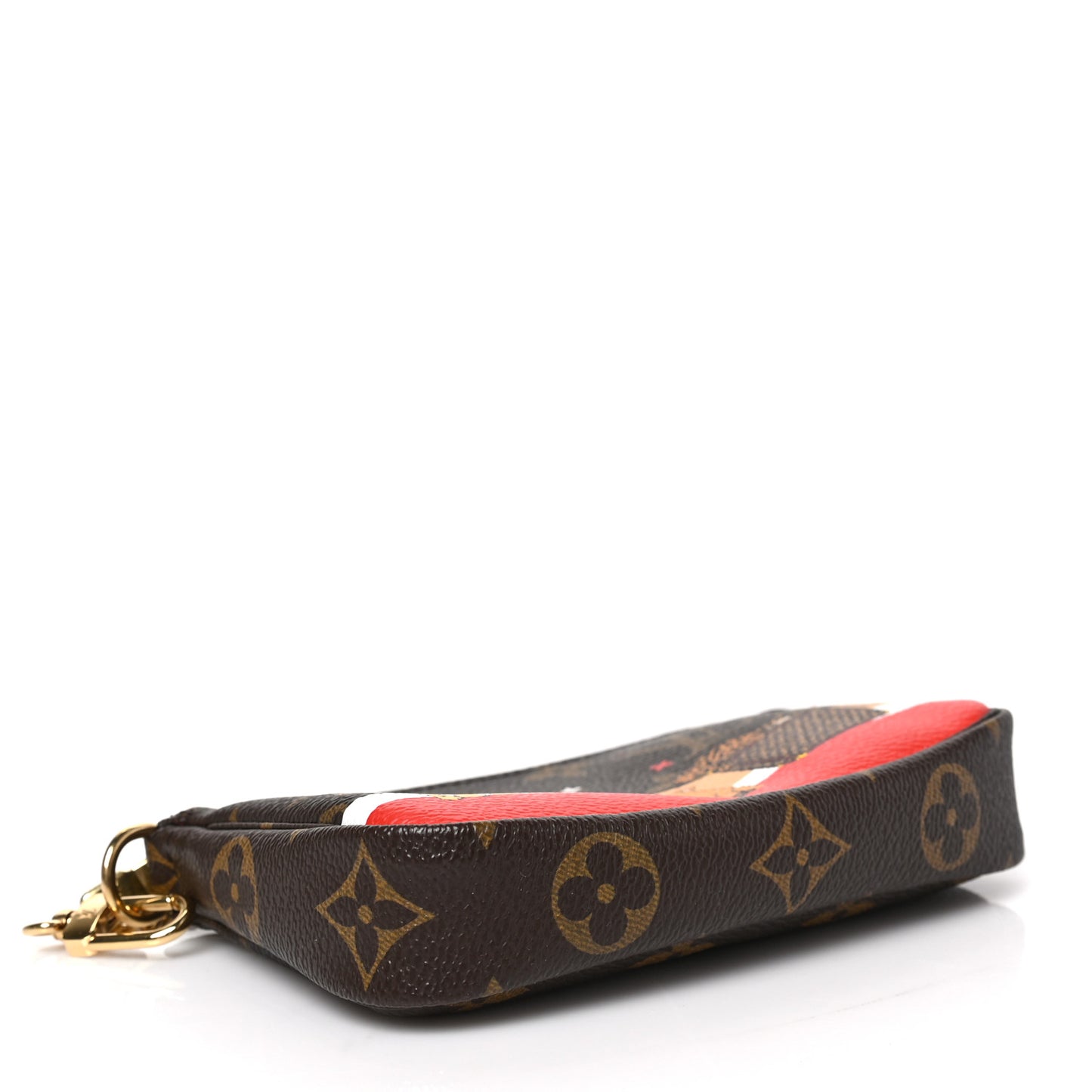 Monogram 2018 Christmas Animation Mini Cats Pochette Accessories