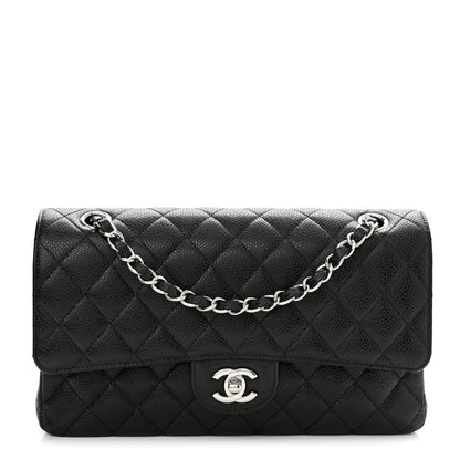 Chanel Caviar Quilted Medium Double Flap Black 1 of 9