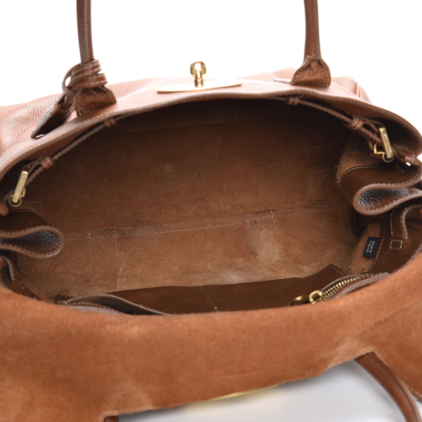 Natural Leather Bayswater Oak
