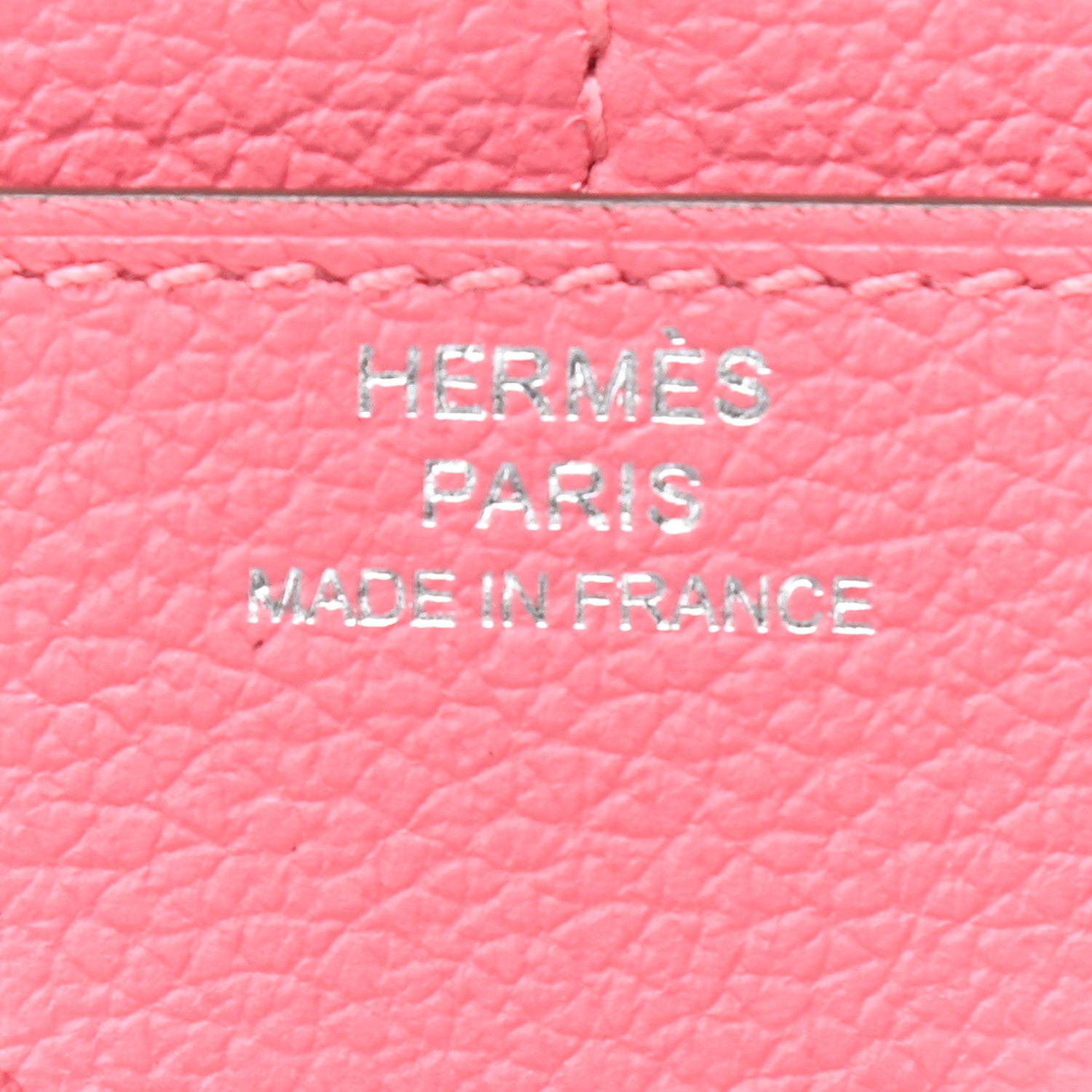 Hermes Evercolor Constance Short Wallet Rose Azalee 6 of 6