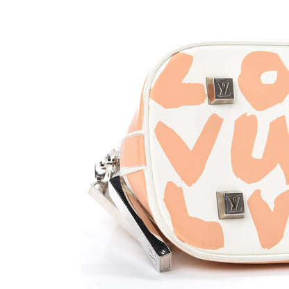 Louis Vuitton Graffiti Alma Horizontal Peach 10 of 13