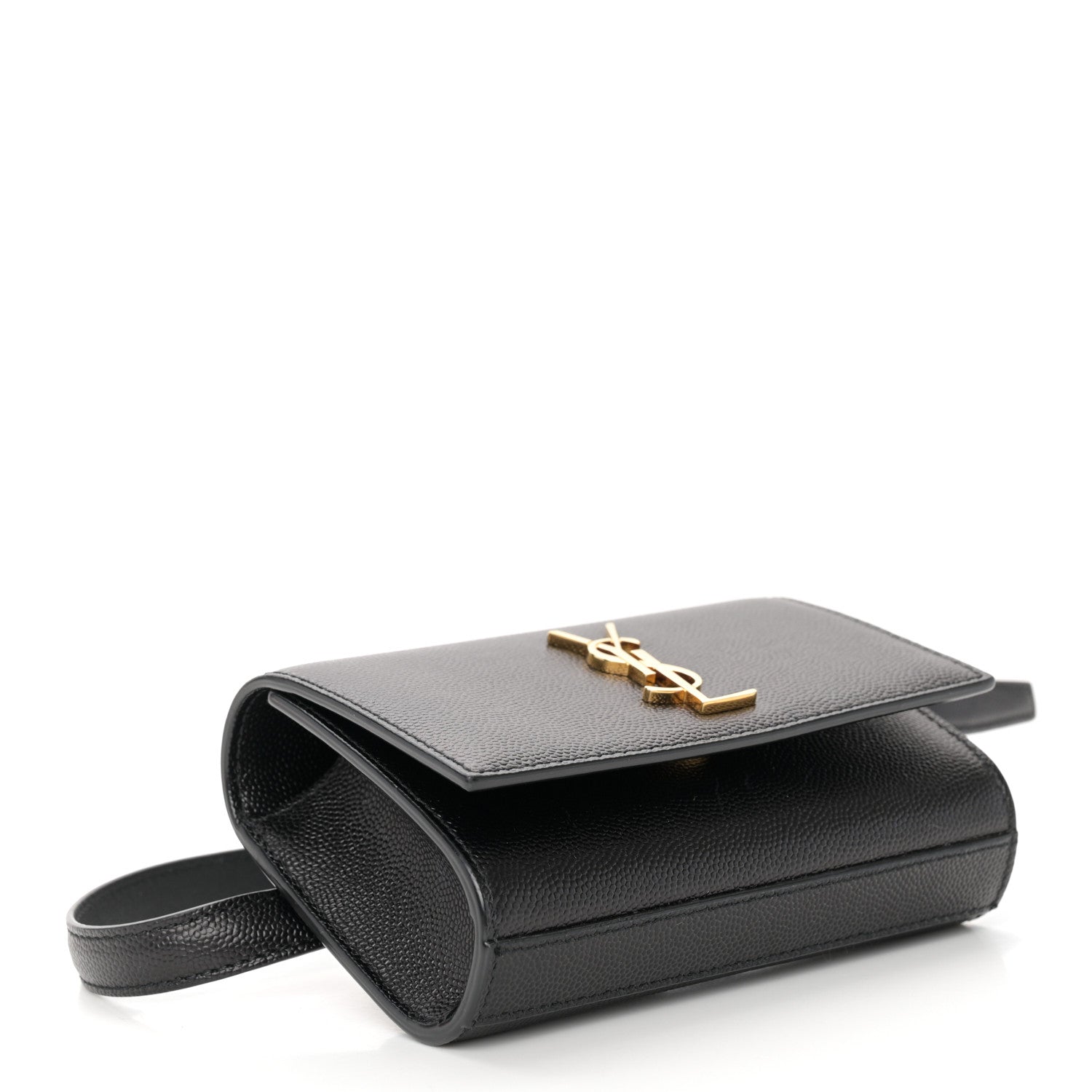 Saint Laurent Grain De Poudre Monogram Kate Belt Bag Black 4 of 13
