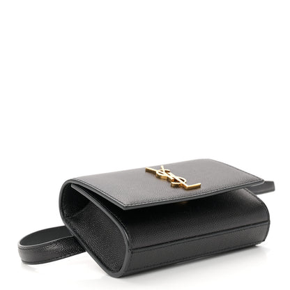 Saint Laurent Grain De Poudre Monogram Kate Belt Bag Black 4 of 13