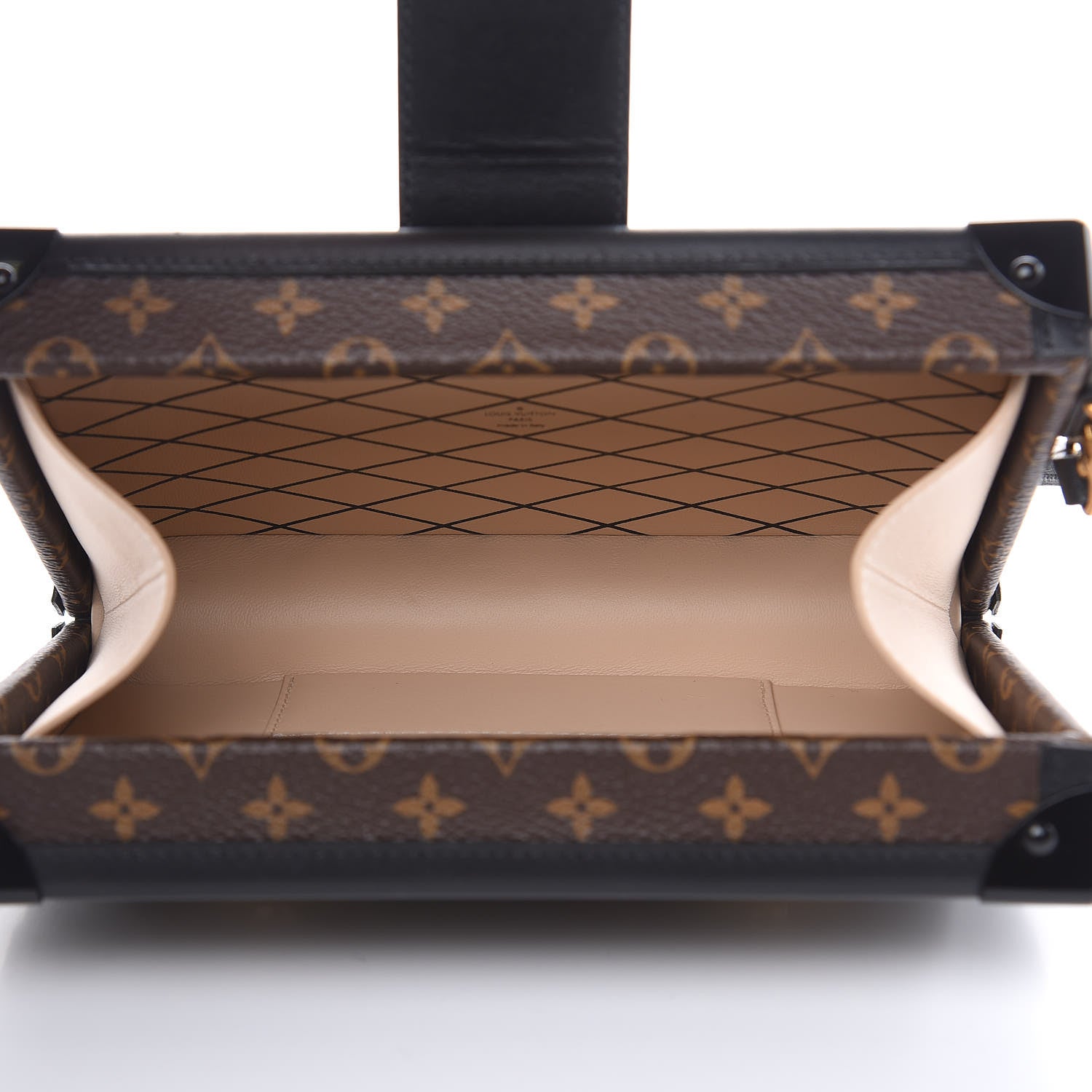 Louis Vuitton Monogram Petite Malle Black 5 of 9