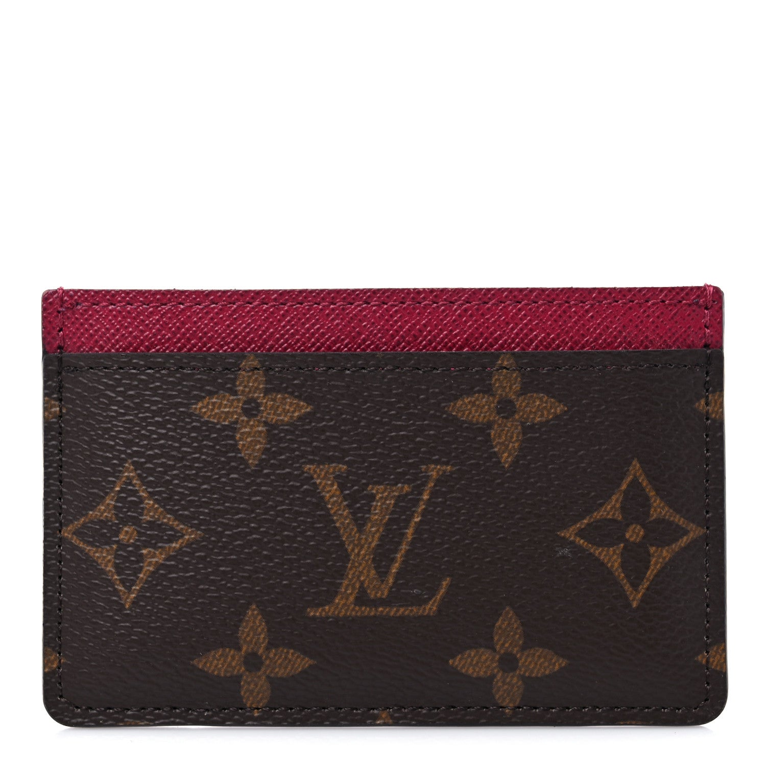 Louis Vuitton Monogram Card Holder Fuschia 1 of 10