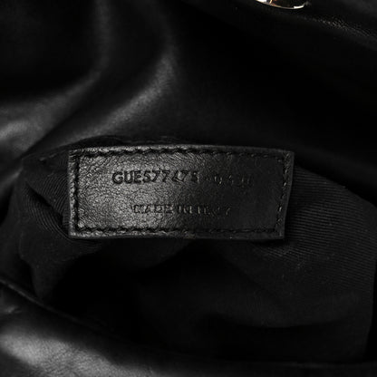 Saint Laurent Lambskin Quilted Medium Loulou Puffer Monogram Chain Satchel Black 8 of 11
