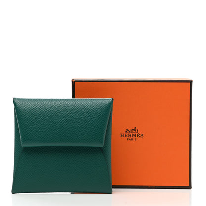 Hermes Epsom Bastia Coin Purse Vert Vertigo 8 of 8