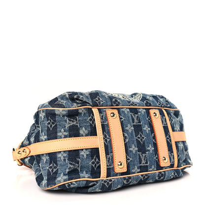 Louis Vuitton Denim Raye Porte Epaule MM 4 of 8