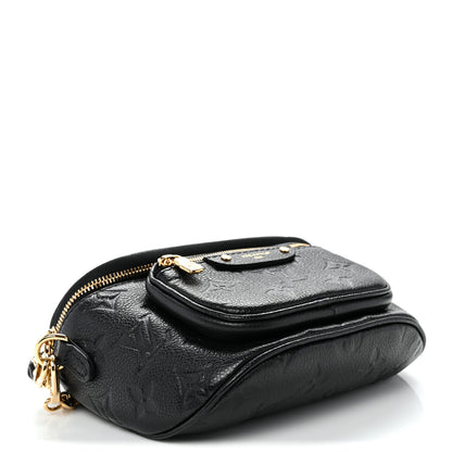 Louis Vuitton Empreinte Mini Bumbag Black 4 of 9
