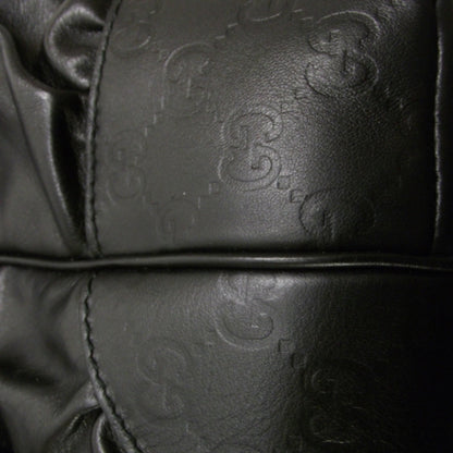 Gucci Leather Full Moon Tote Black 10 of 10