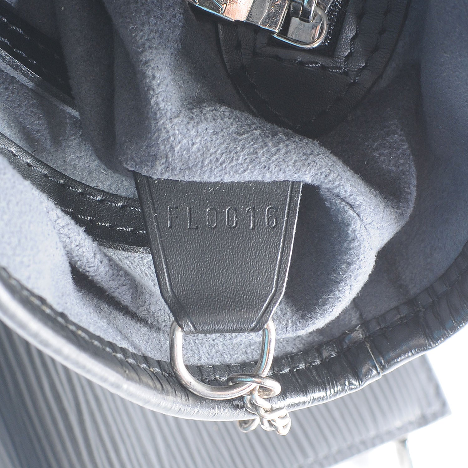 Louis Vuitton Epi Petit Bucket 23 Black 8 of 10