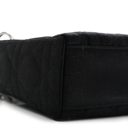 Christian Dior Satin Cannage Mini Lady Dior Black 9 of 13