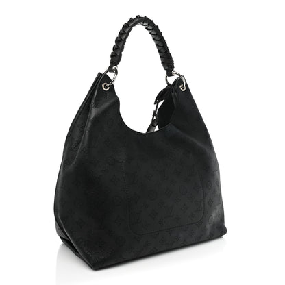 Louis Vuitton Mahina Carmel Hobo Black 3 of 11