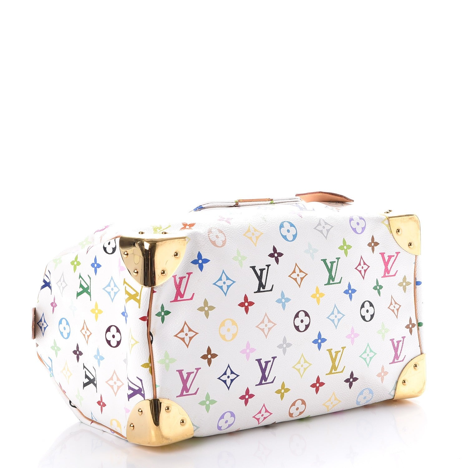 Louis Vuitton Monogram Multicolor Speedy 30 White 4 of 14