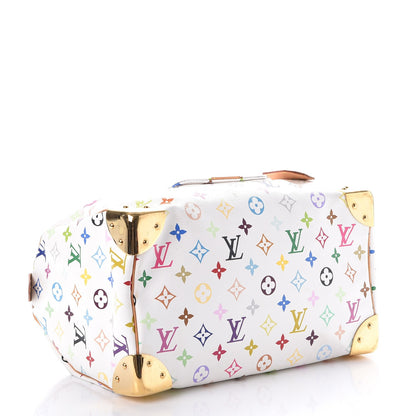 Louis Vuitton Monogram Multicolor Speedy 30 White 4 of 14