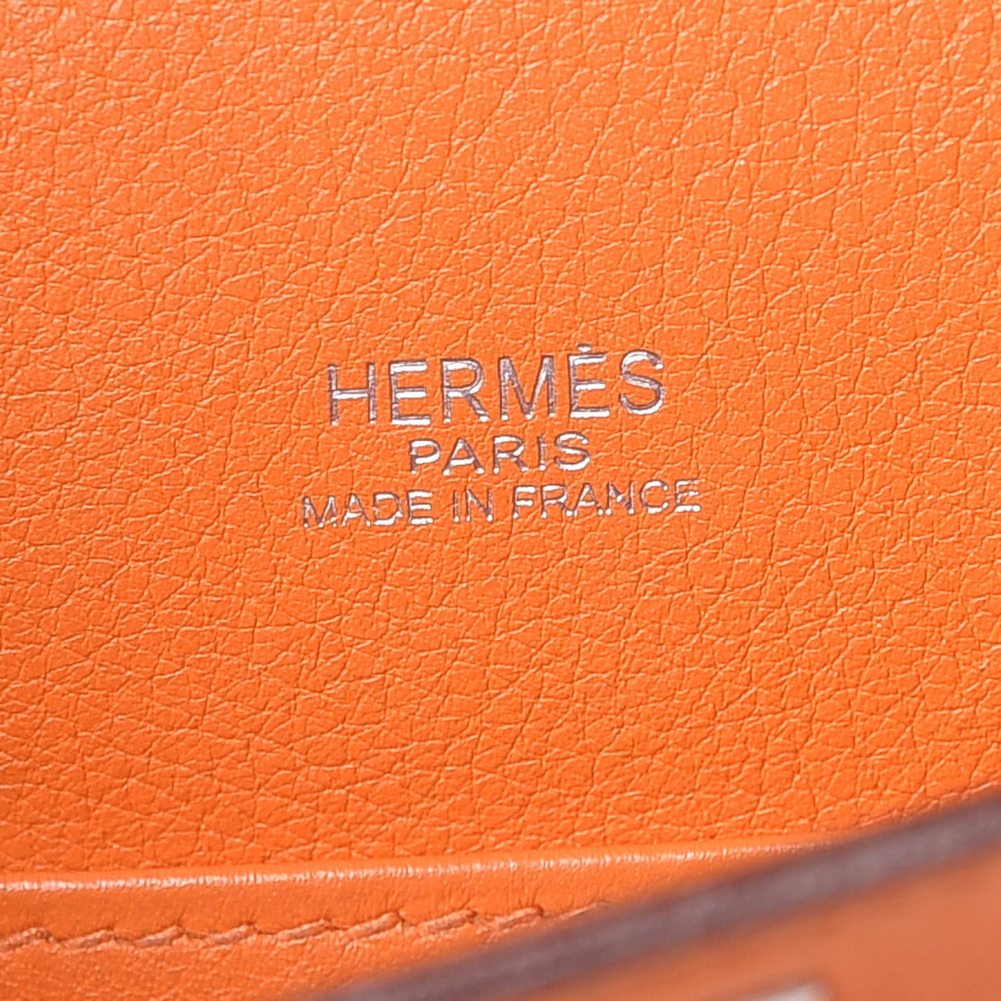 Swift Kelly Cut Clutch Pochette Orange