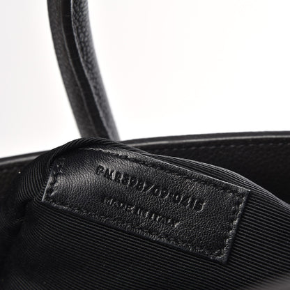 Saint Laurent Grained Calfskin Small Sac De Jour Coal 8 of 11
