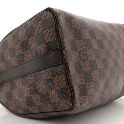 Louis Vuitton Damier Ebene Speedy Bandouliere 25 8 of 9