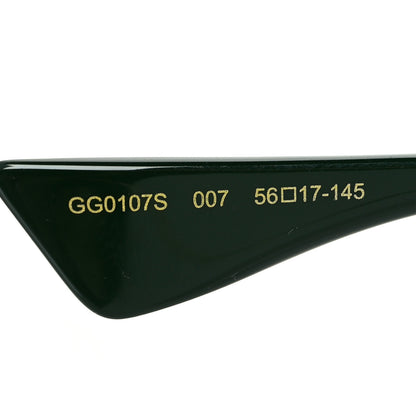 Gucci Aviator Sunglasses GG0107/S Green Red 5 of 7