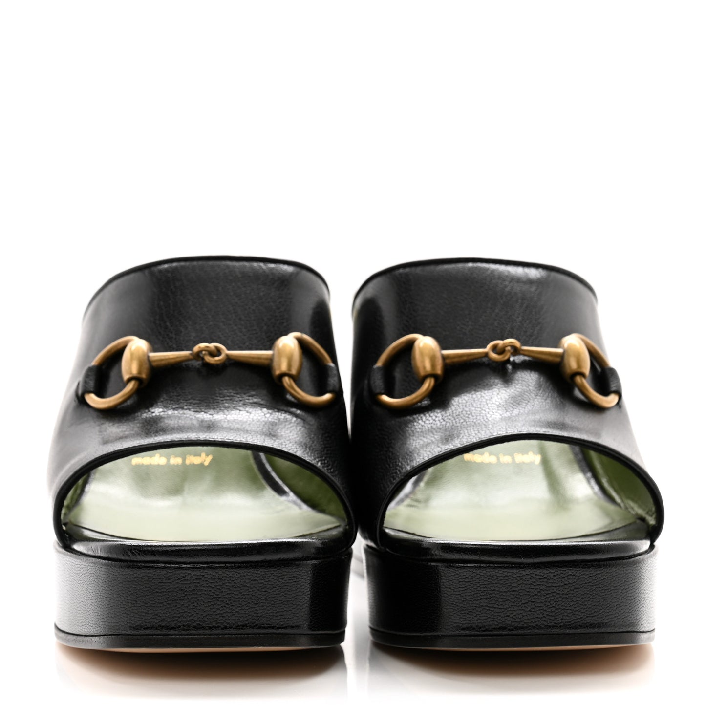 Granada Kid Houdan Platform Slide Sandals 37.5 Black