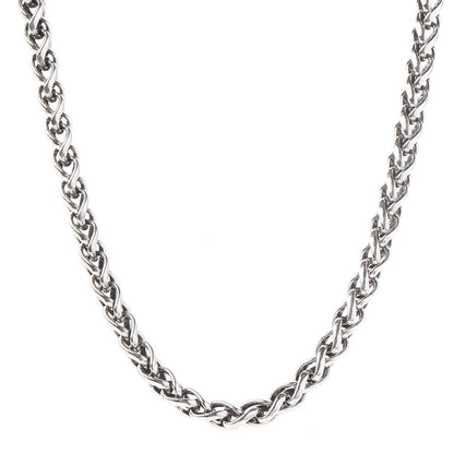 David Yurman Sterling Silver 14K Yellow Gold 6mm Wheat Chain Necklace 1 of 4