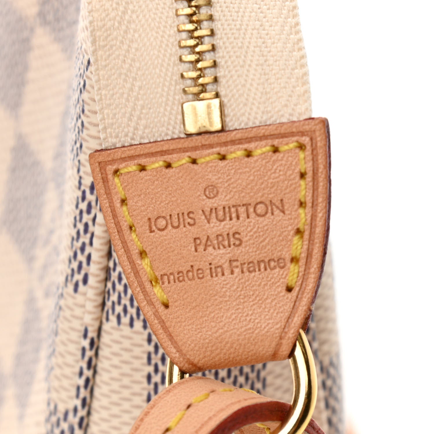 Louis Vuitton Damier Azur Pochette Accessories NM 6 of 11