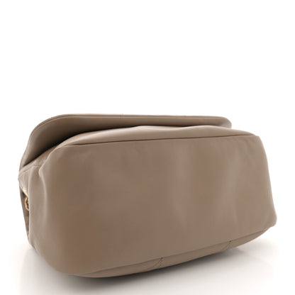 Saint Laurent Lambskin Matelasse Monogram Small Jamie 4.3 Taupe 4 of 11