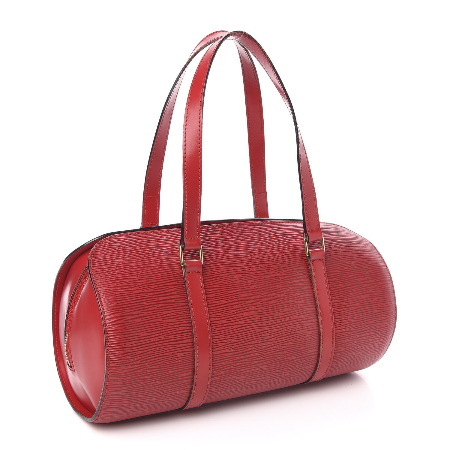 Louis Vuitton Epi Soufflot Castillan Red 3 of 13