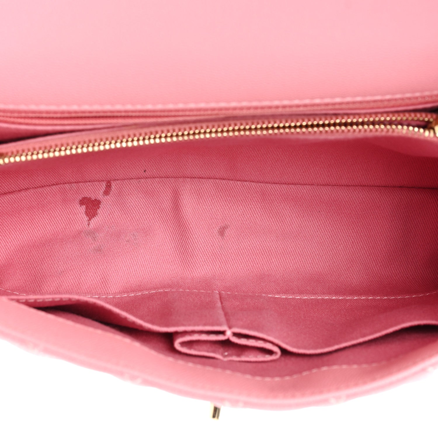 Chanel Caviar Quilted Small Coco Handle Flap Pink 5 of 19